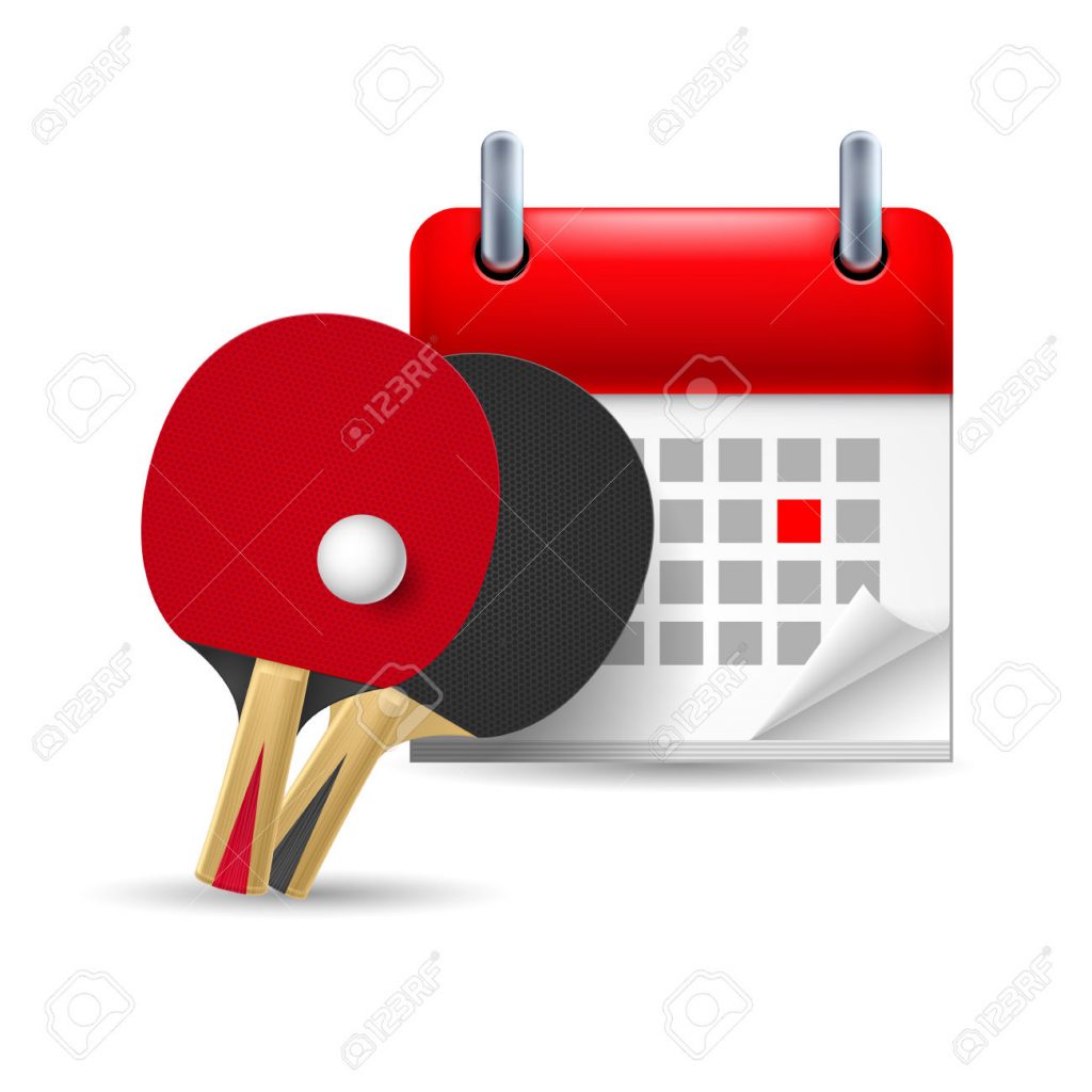 Overzicht trainingen + tijden tot zomervakantie