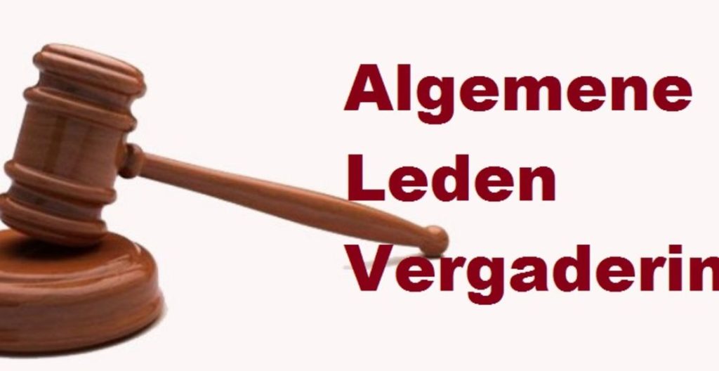 Aankondiging ALV 2019