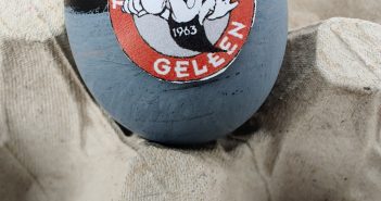 Paaseieren actie in uitvoering