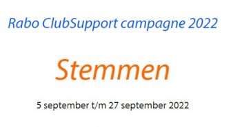 Rabo ClubSupport 2022