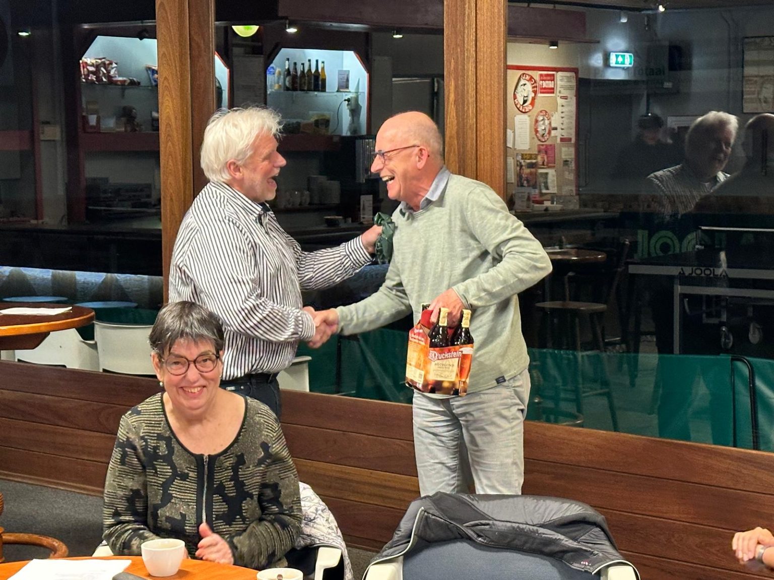 TTC Kluis huldigt John Bocken als clubheld!