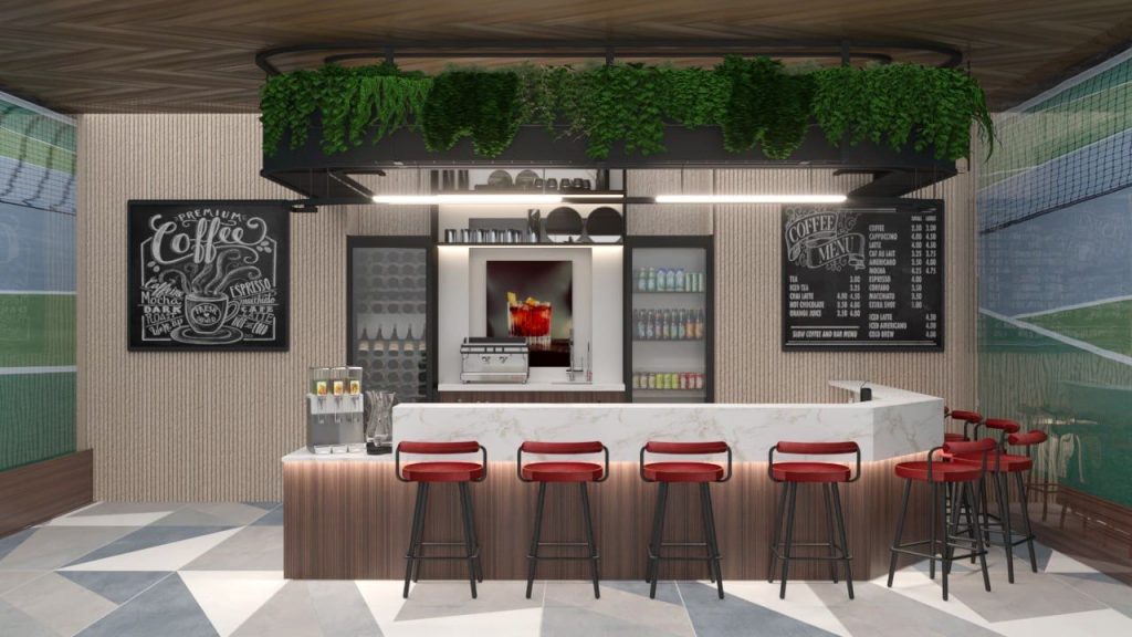 Op dit ontwerp werd verder borduurt