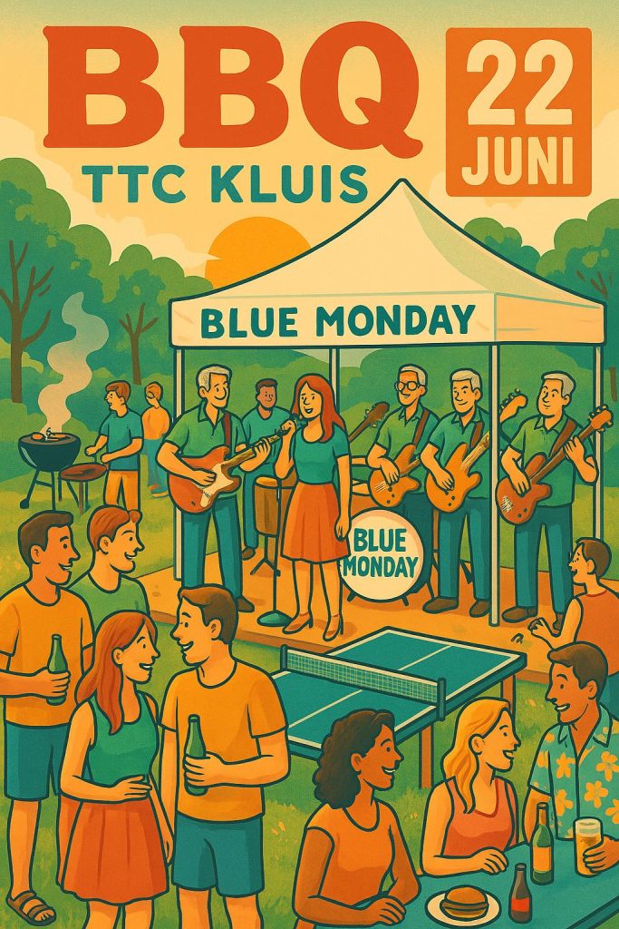 Zondag 22 juni: zomer BBQ met live muziek