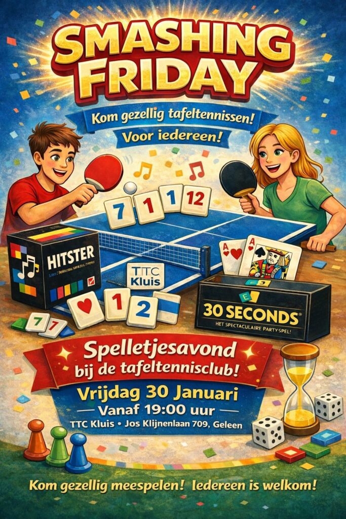 30 januari: Smashing Friday!